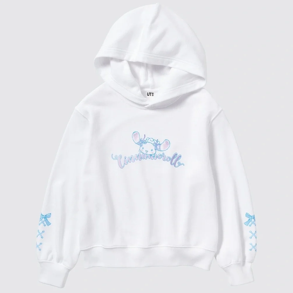UNIQLO Cinna Sweat Cropped Hoodie (Kids) - Picture 1 of 7